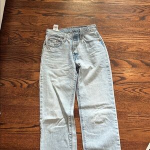 Light Blue Levi’s 501 jeans